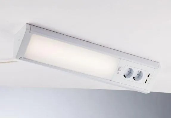 Barra led habilis bianco in alluminio e policarbonato 15w 1750lm 40...