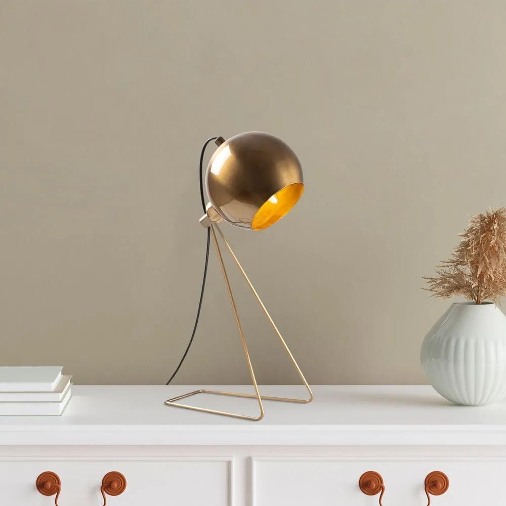 Lampada da tavolo color rame con paralume in metallo (altezza 45 cm) Mixed - Opviq lights