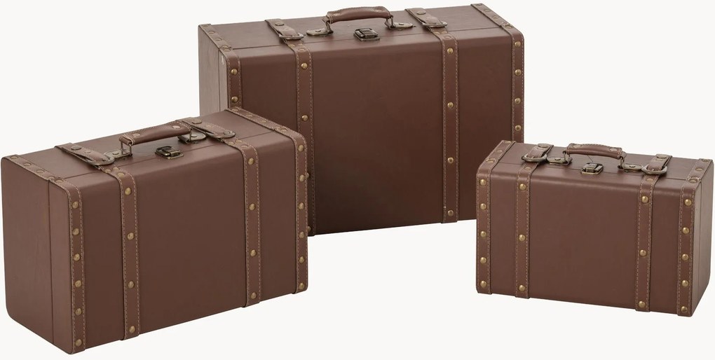 Set di 3 scatole Voyage