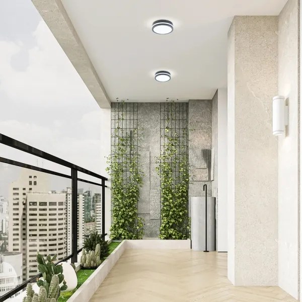 Brilagi - Lampada LED da esterno con sensore BENE LED/18W/230V Ø 22 cm IP54