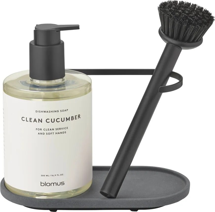 Supporto per detersivo grigio in calcestruzzo Dhuva – Blomus