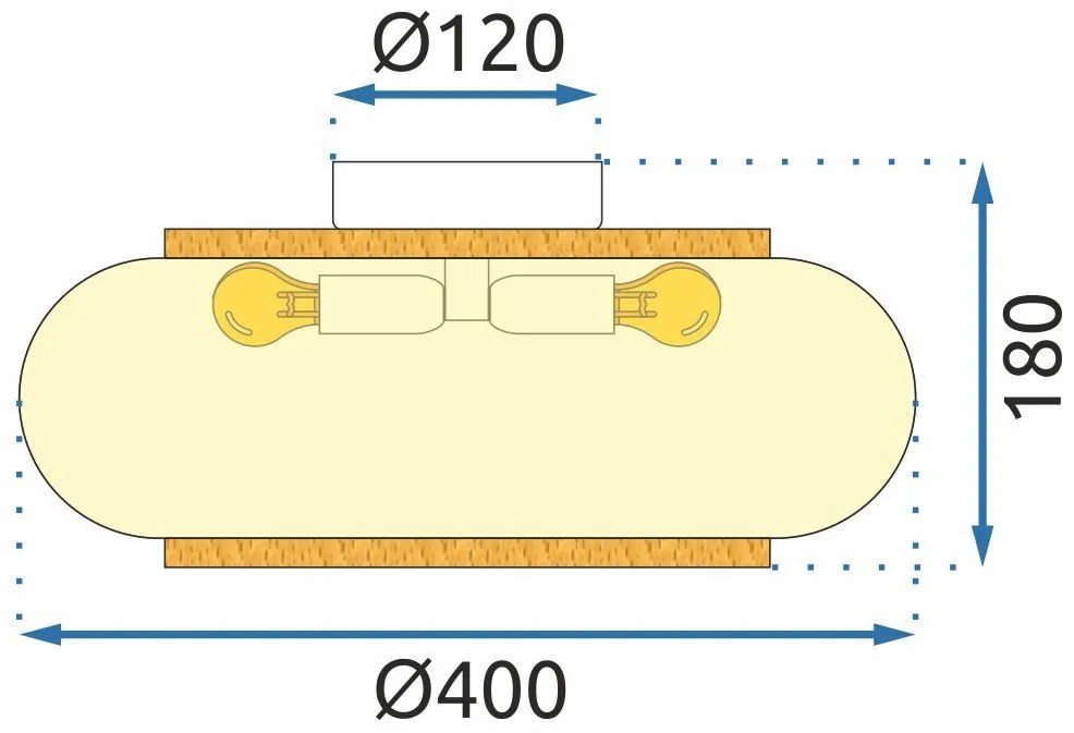 Plafoniera da soffitto  APP1253-3C