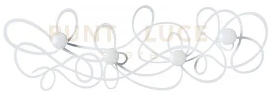 Appendiabiti da muro originale doodle bianco in ferro e legno per i...