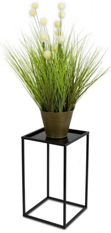 Portafiori 40x24 cm nero