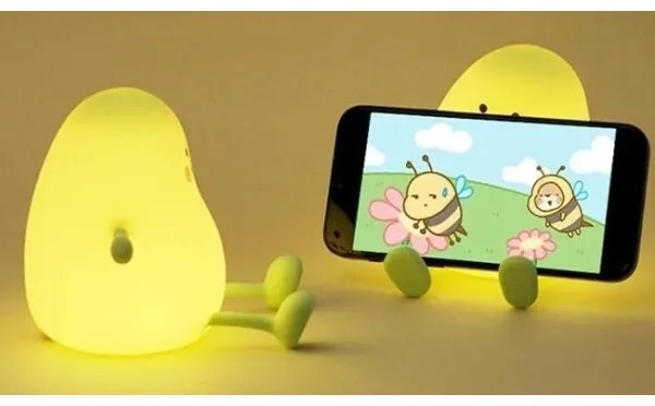 LED Luce notturna ricaricabile dimmerabile per bambini LED/1W/5V 3000K 800 mAh mango