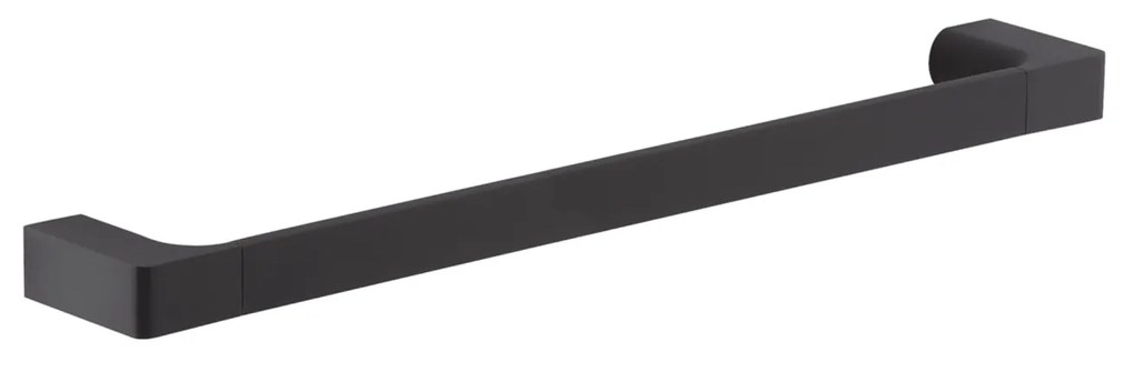 Portasalviette a Parete 45 Cm Gedy "Pirenei" Nero Opaco