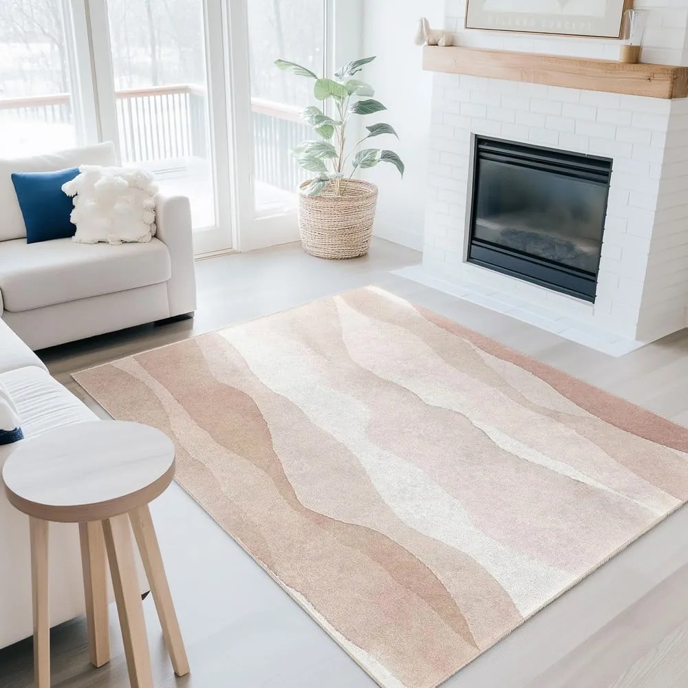 Passatoia color crema lavabile 60x230 cm Komodo Beach – Mila Home