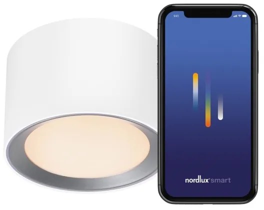 Nordlux -Lampada LED dimmerabile da bagno LANDON SMART LED/8W/230V IP44 bianco