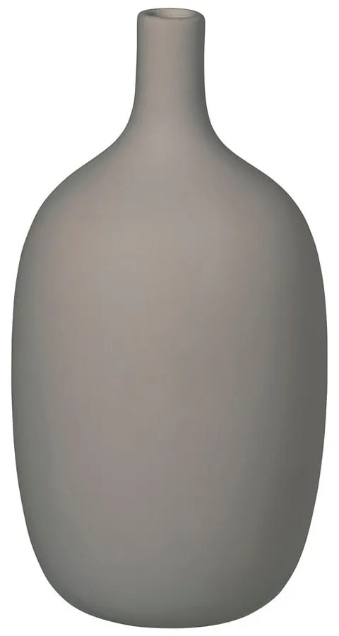 Vaso in ceramica grigia Ceola - Blomus