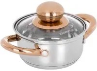 Mini casseruola 12 cm acciaio inox Meravigliosa con coperchio