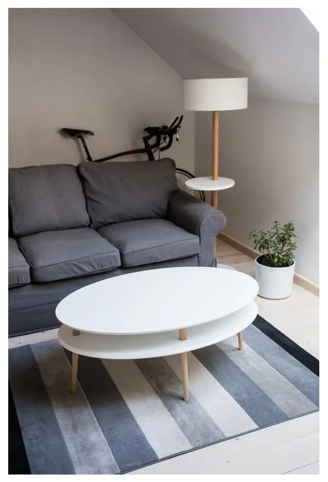 Tavolino grigio scuro OVO Ovo - Ragaba