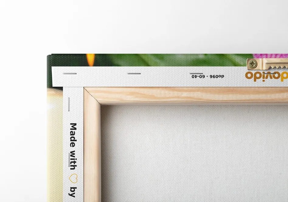 Quadro su tela – Composizione Zen con candele