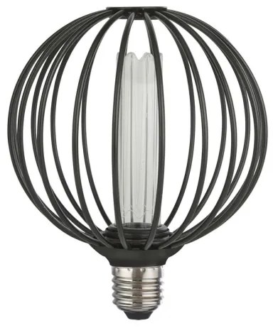 Searchlight 26004BK - Lampadina decorativa a LED GLOBE E27/4,5W/230V 2700K