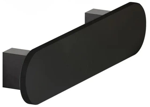 Scaldasalviette elettrico Ness 48 cm asfalto opaco 40W in ceramica