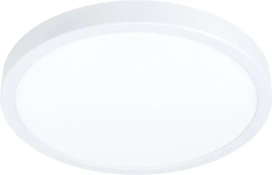 Eglo 901334 - Plafoniera da bagno LED FUEVA, 14,2 W, 230 V, Ø 27,8 cm, IP44, bianco