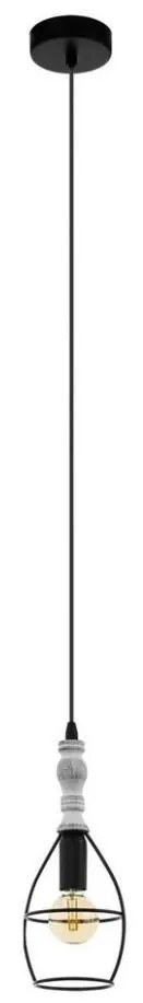 Eglo 33016 - Lampadario a sospensione con filo ITCHINGTON 1xE14/40W/230V