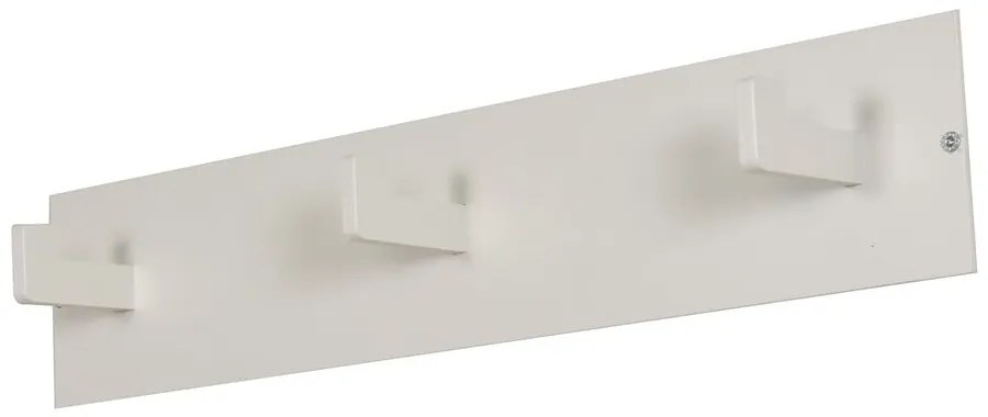 Attaccapanni da parete bianco in metallo 50 cm Leatherman – Spinder Design