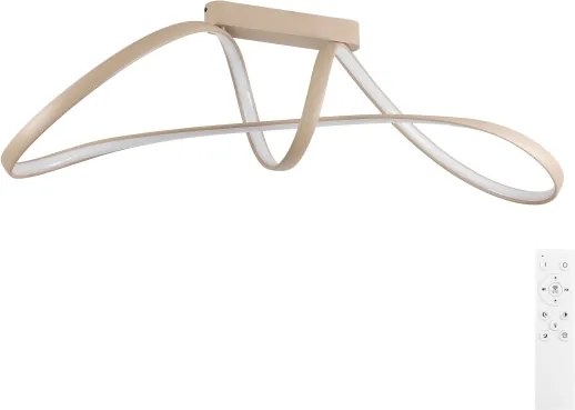 Brilagi-LED Plafoniera dimmerabile TWISTER LED/60W/230V 3000-6000K beige + telecomando