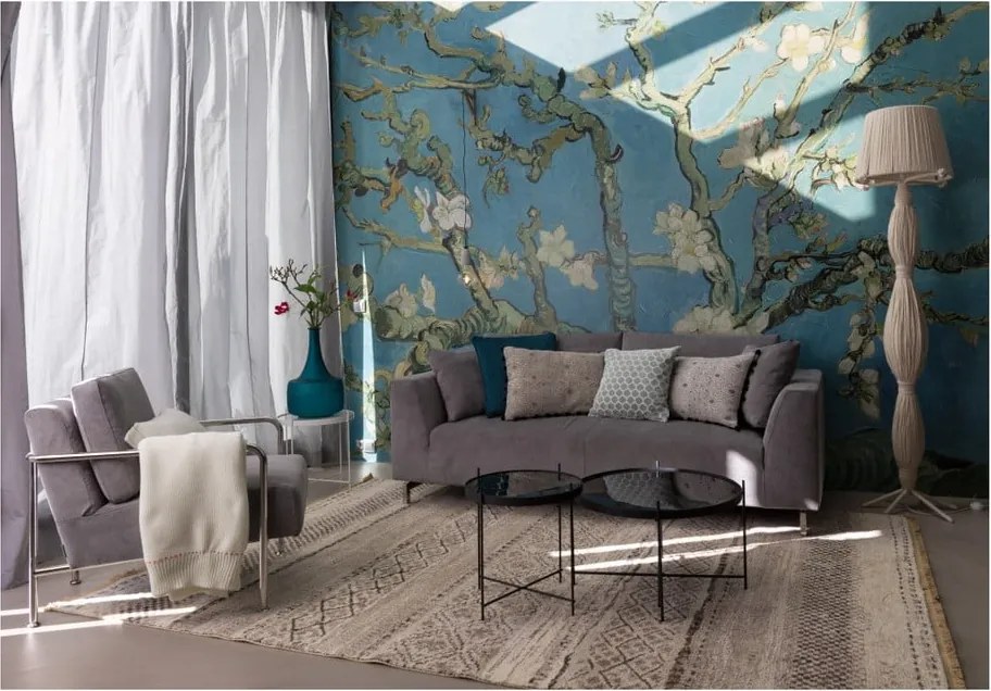 Tavolino nero Cupid XXL - Zuiver