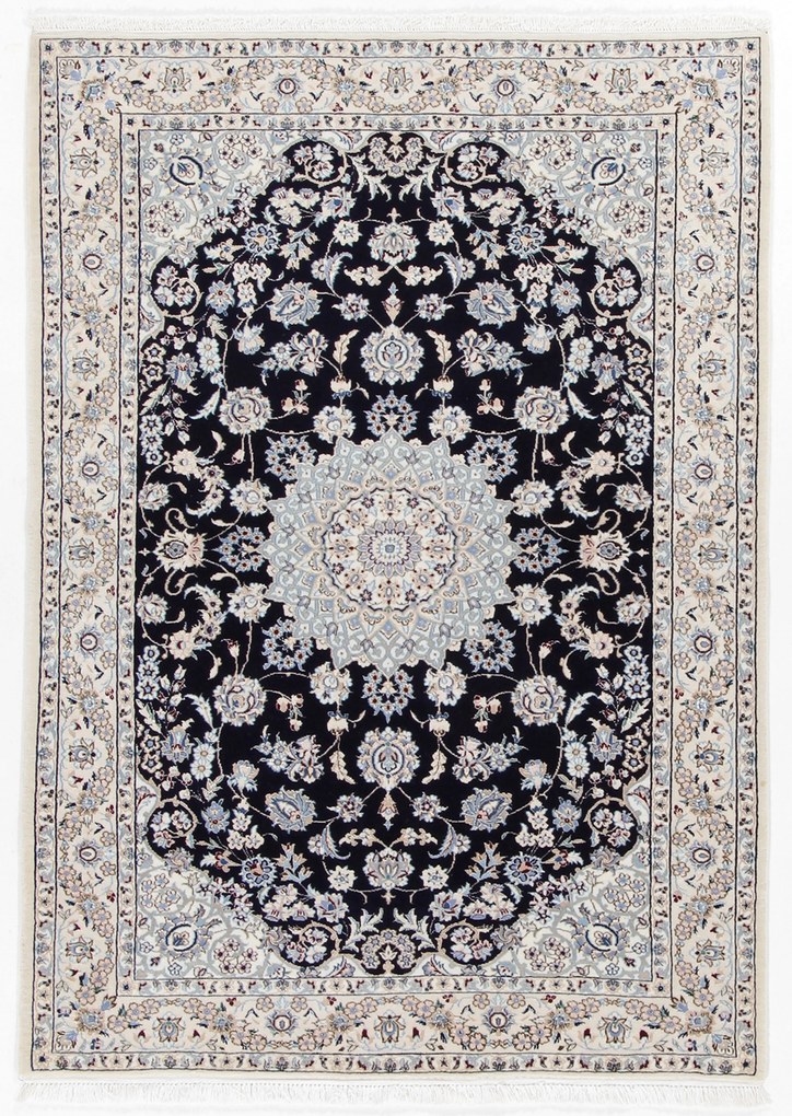 Nain Tappeto 150x100 (Iran) Annodato A Mano