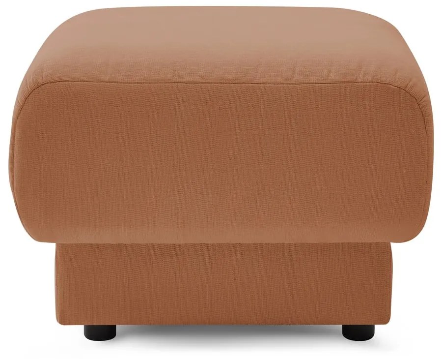 Pouf arancione Bourbon - Bobochic Paris