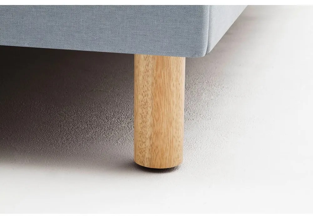 Letto singolo imbottito blu/grigio rete non inclusa 120x200 cm Lena – Meise Möbel