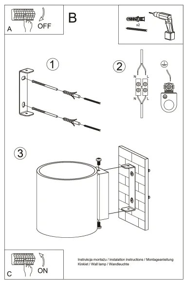 Brilagi -  Applique a LED FRIDA 1xG9/4W/230V nero