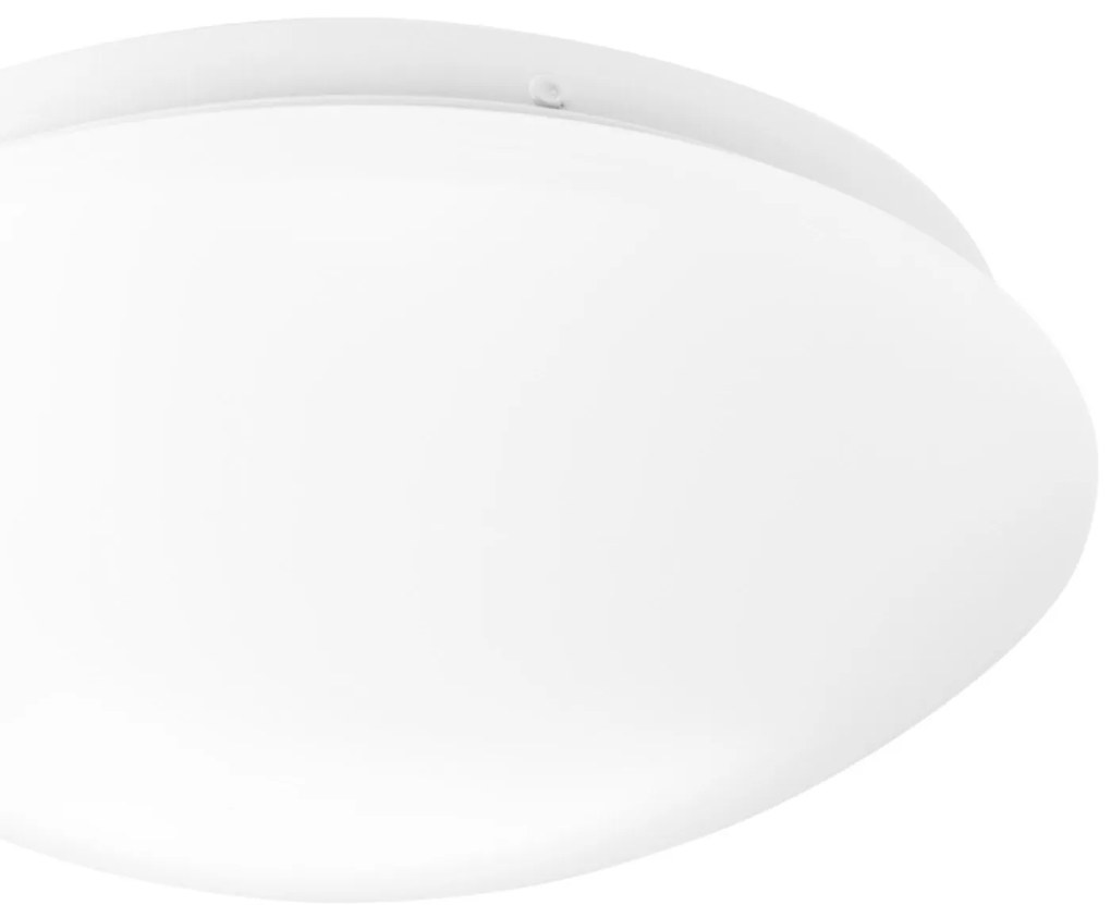 Lampada Plafon 33cm Rotonda Soffitto 18W APP756-1C Bianca