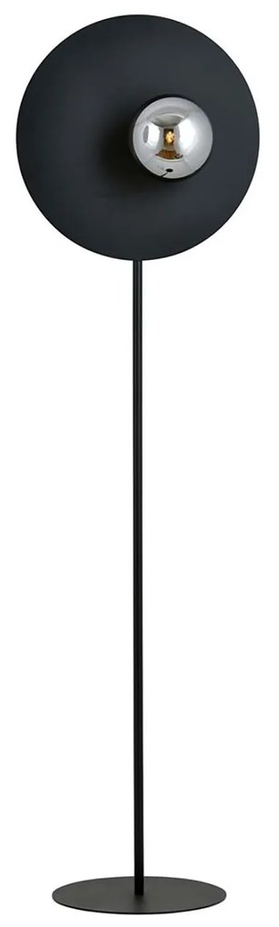 Piantana Minimal Ippolita Acciaio Nero Grigio 1 Luce E14 Ip20