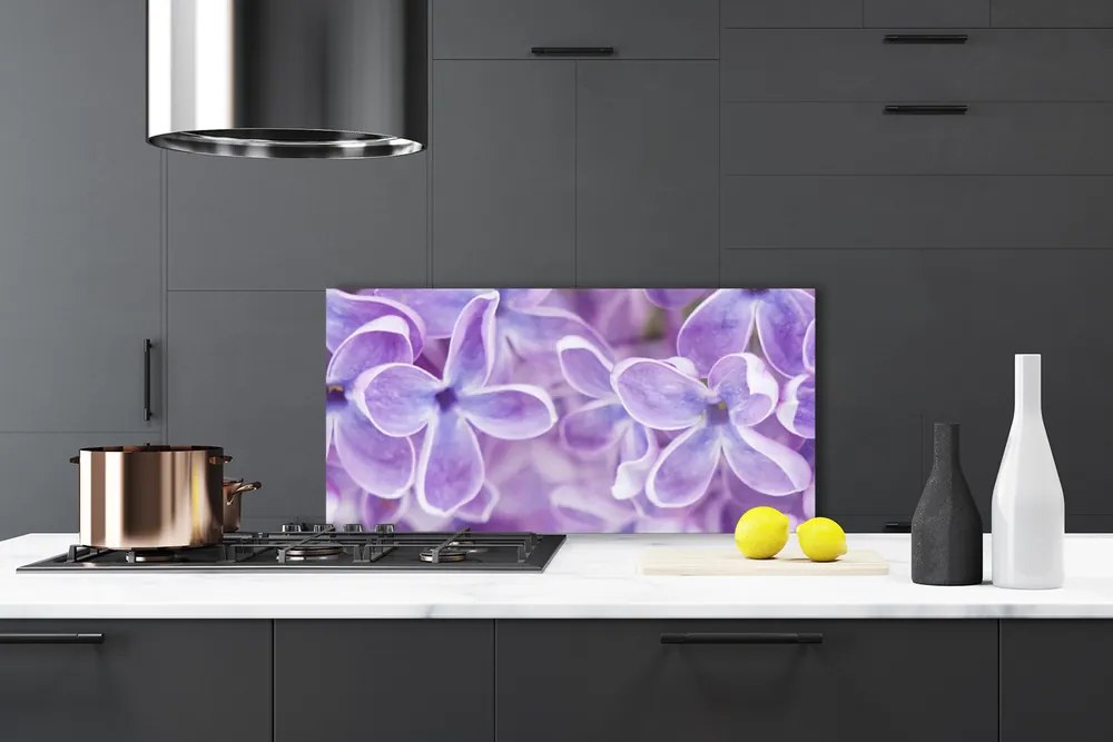 Pannello cucina paraschizzi Fiori, piante, natura 125x50 cm