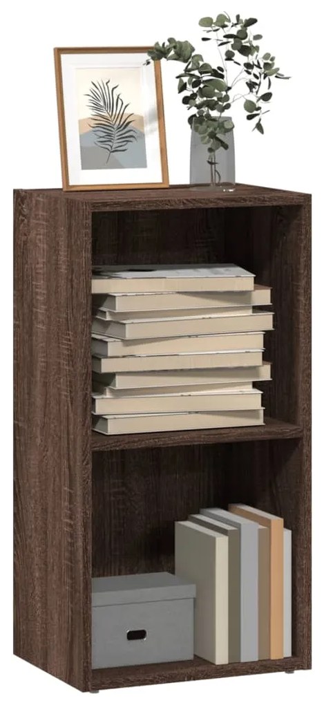 Libreria Rovere Marrone 40x30x77 Cm İn Legno Multistrato /