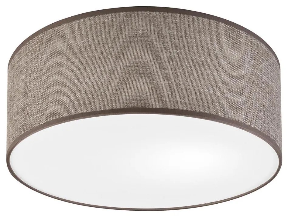 Plafoniera SIRJA 1xE27/15W/230V Ø 35 cm marrone