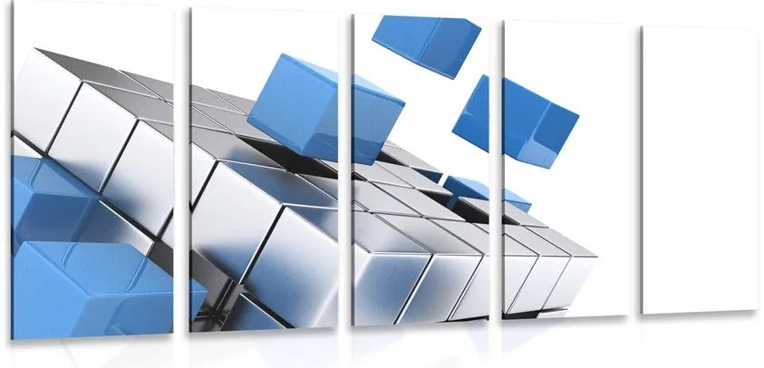 Quadri 5 pezzi – Cubo strategico