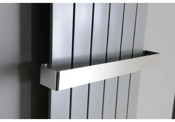 Sapho - Portasciugamani a parete COLONNA 8x34 cm in acciaio inox lucido