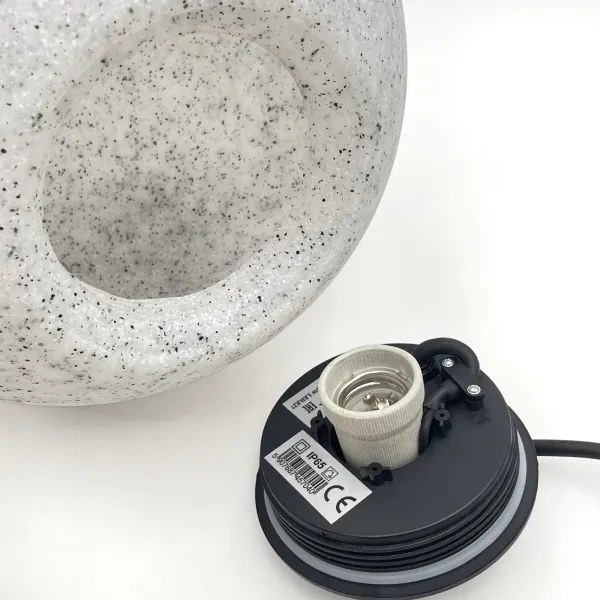 Lampada decorativa da esterno LUMISTONE 1xE27/15W/230V IP65 Ø 28 cm