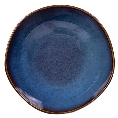 Set da pranzo in gres blu scuro 24 pezzi Glosia - Bonami Selection