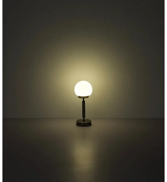 Globo 21034S - LED Lampada da tavolo ricaricabile HAKU LED/2,5W/5V 2700/4000/6500K nero