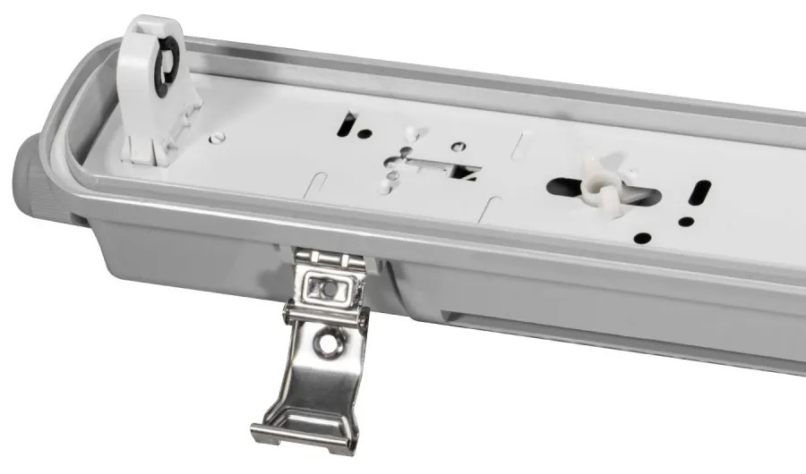 Plafoniera Stagna IP65 per Tubo LED 120cm - Unilaterale Plafoniera per 1 tubo LED da 120cm