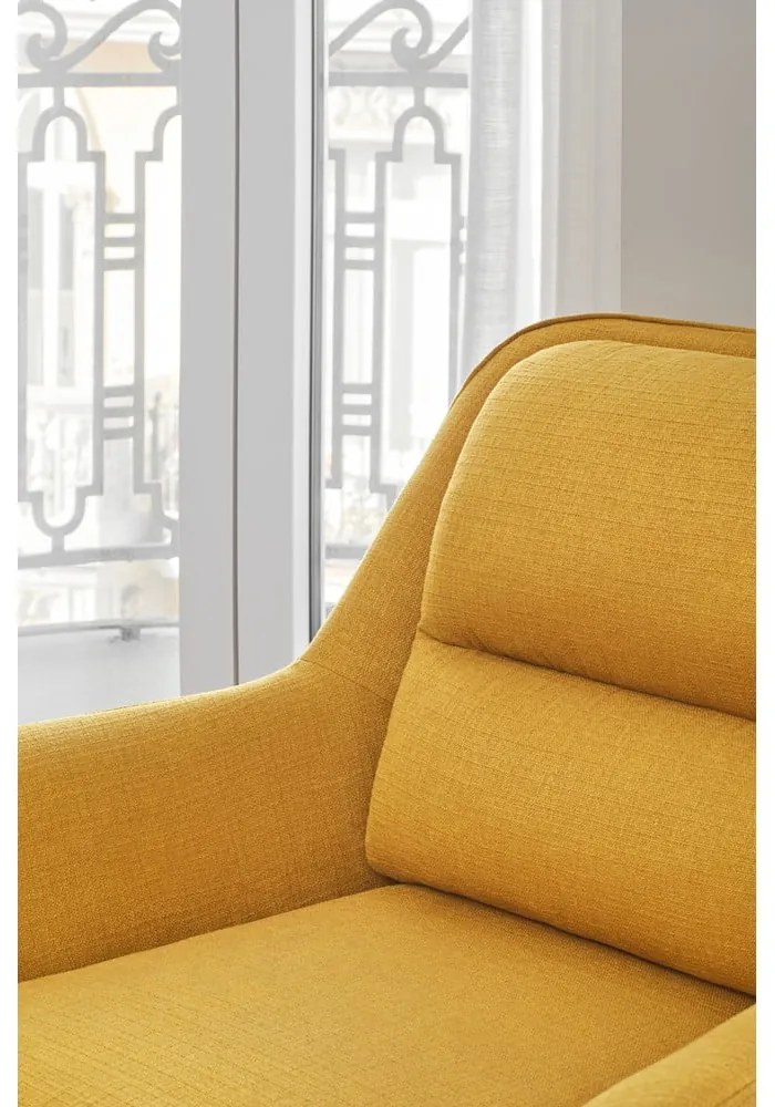 Poltrona gialla Sadira - Teulat