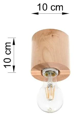 Plafoniera in legno Elia - Nice Lamps