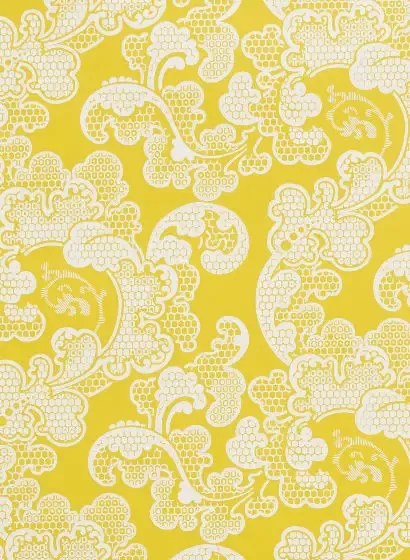 Isidore Leroy Carta da parati Eugénie - Jaune
