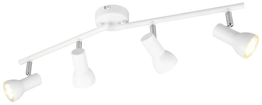 Faretto bianco ø 8 cm Cantar – Reality