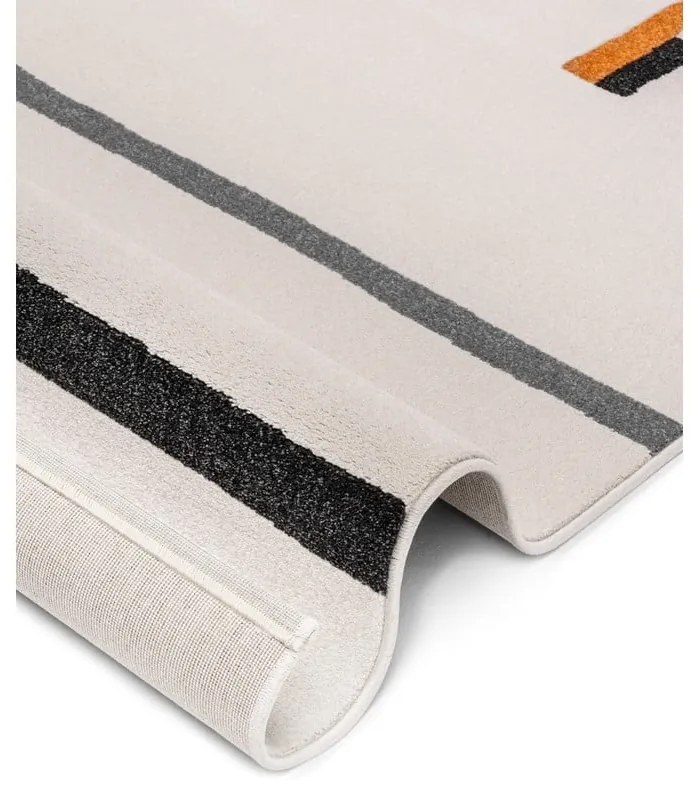 Tappeto arancione/color crema 160x230 cm Linea – Universal