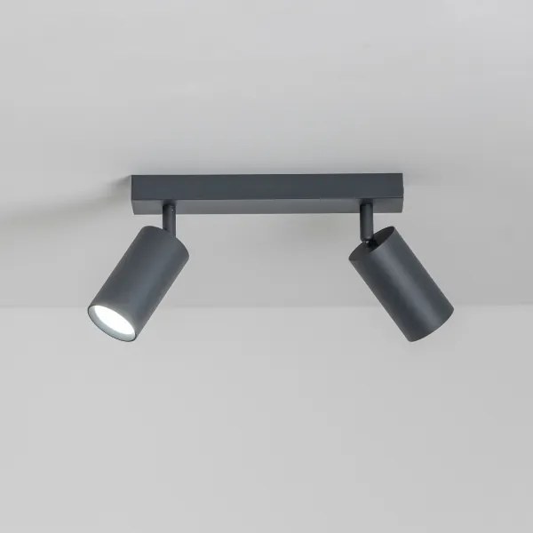 Brilagi - Faretto LED RGBW dimmerabile SELE 2xGU10/6W/230V antracite