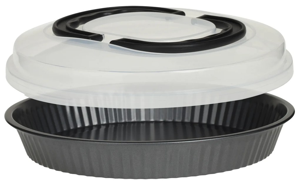 Stampo crostata 26 cm con coperchio Takeat