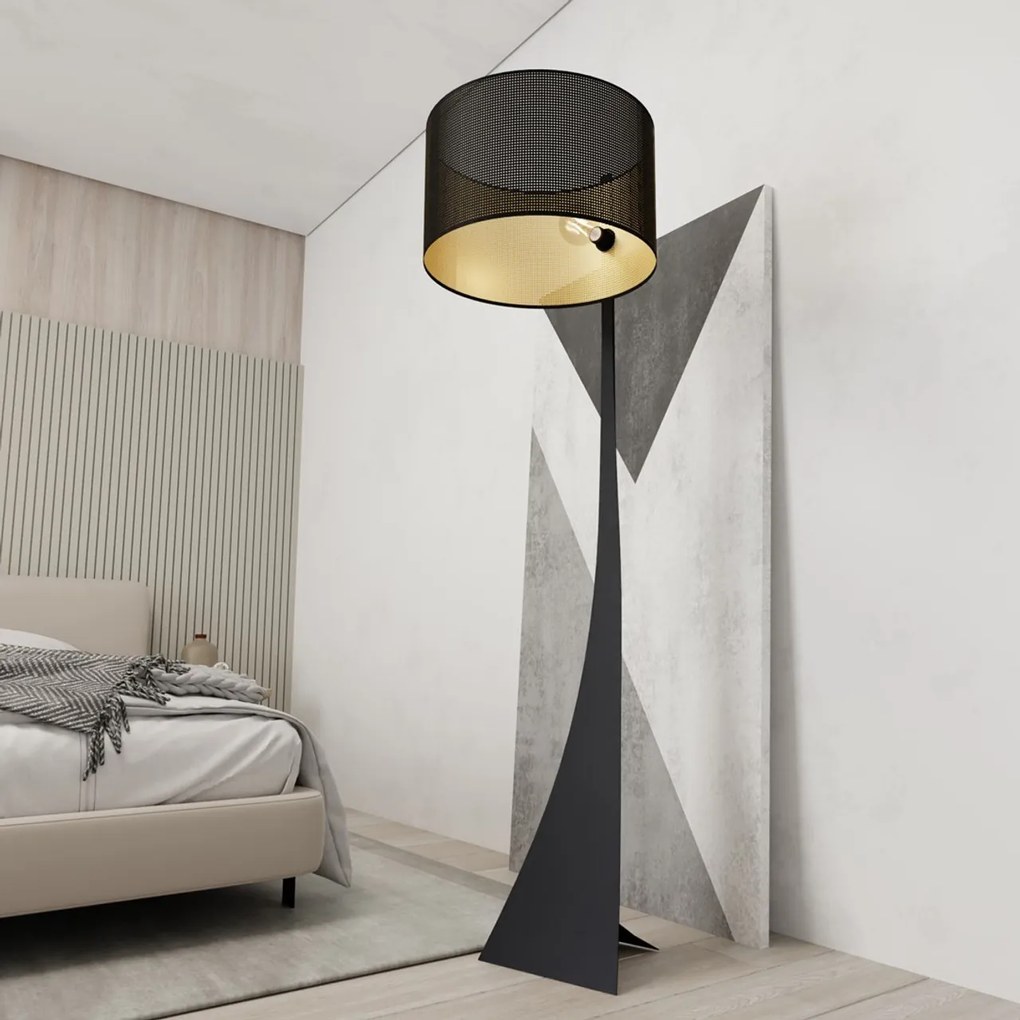Lampada da Terra ESTRELLA LP1 in Acciaio E27