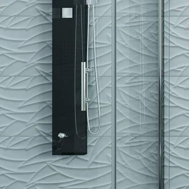 Box doccia 70x70 anta battente e fisso KS2800S - KAMALU