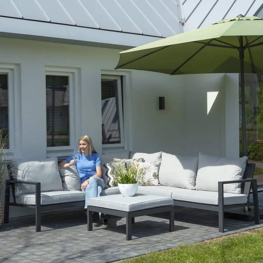 Madison copertura per set divani da esterno 255x255x70 cm grigio