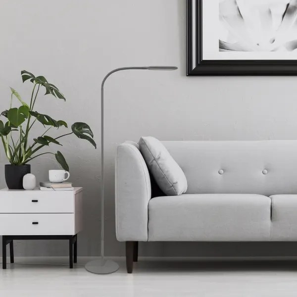 Rabalux 74010 - LED Dimmerabile touch lampada con piedistallo ADELMO LED/10W/230V grigio