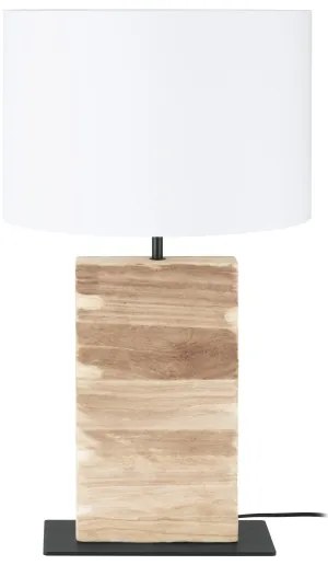 Eglo 39917 - Lampada da tavolo CONTESSORE 1xE27/40W/230V 62,5 cm marrone